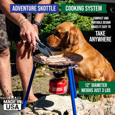 Adventure Skottle Grill Kit ... (Table Top, 12" pan version) TemboTusk
