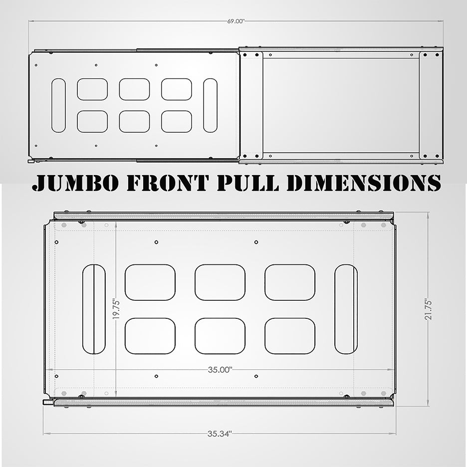 Standard Front Pull Fridge Slide - TemboTusk