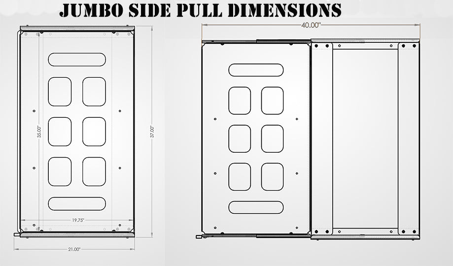 Standard Front Pull Fridge Slide - TemboTusk