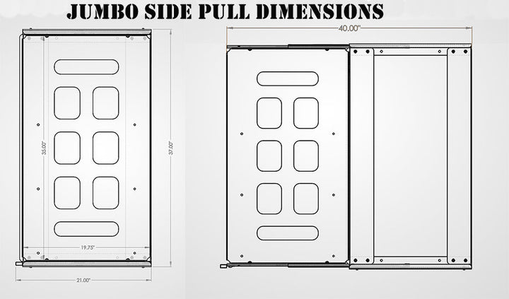 Standard Front Pull Fridge Slide - TemboTusk