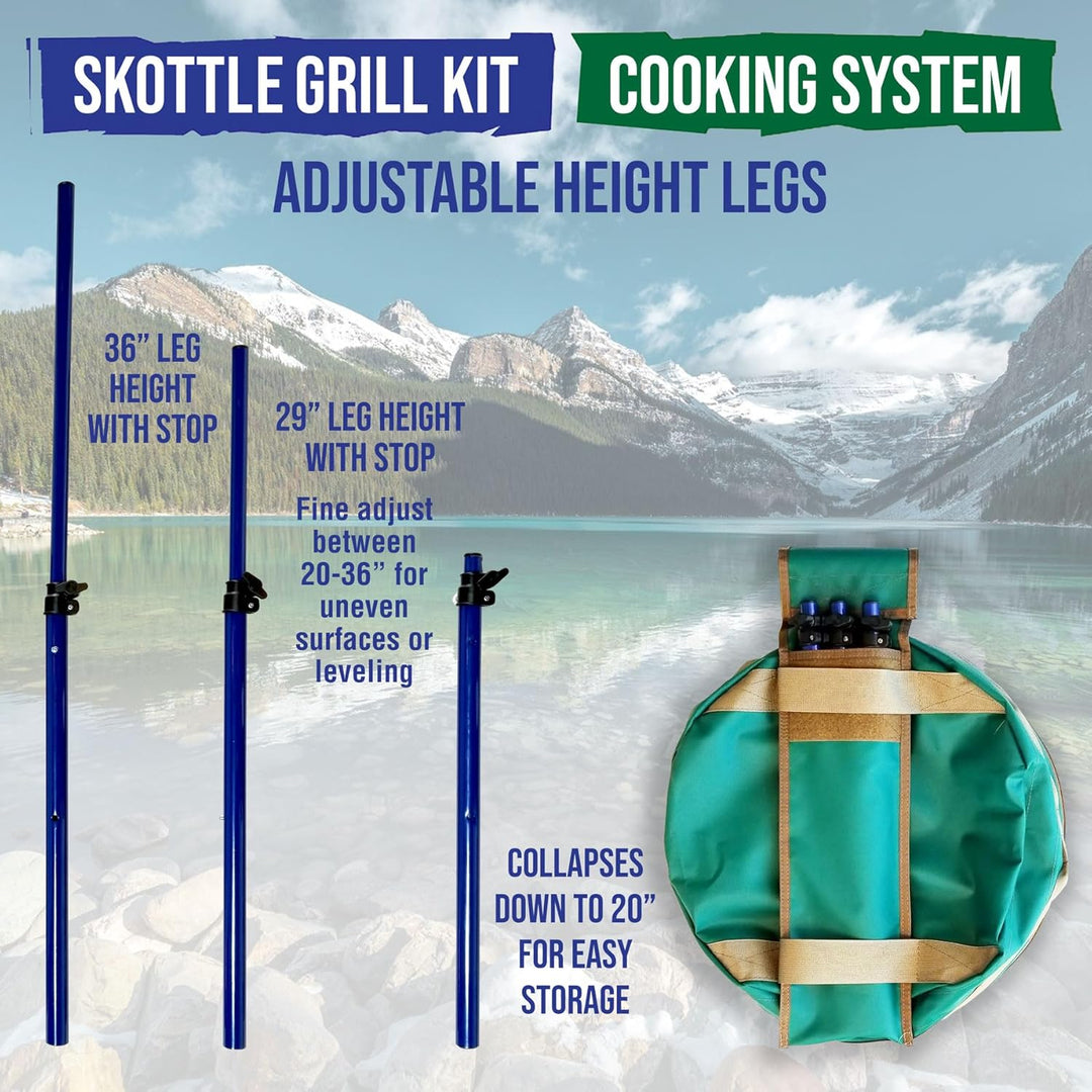 TemboTusk Skottle Grill Kit