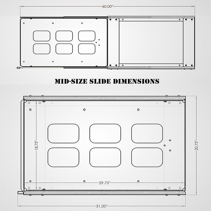 Standard Front Pull Fridge Slide - TemboTusk