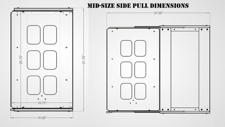Standard Front Pull Fridge Slide - TemboTusk