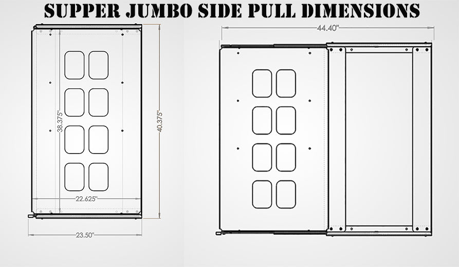 Standard Front Pull Fridge Slide - TemboTusk