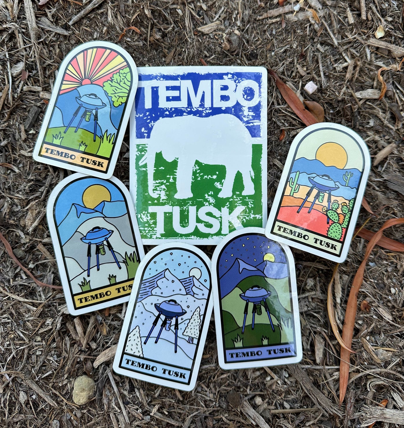 TemboTusk Sticker Bundle tembotusk